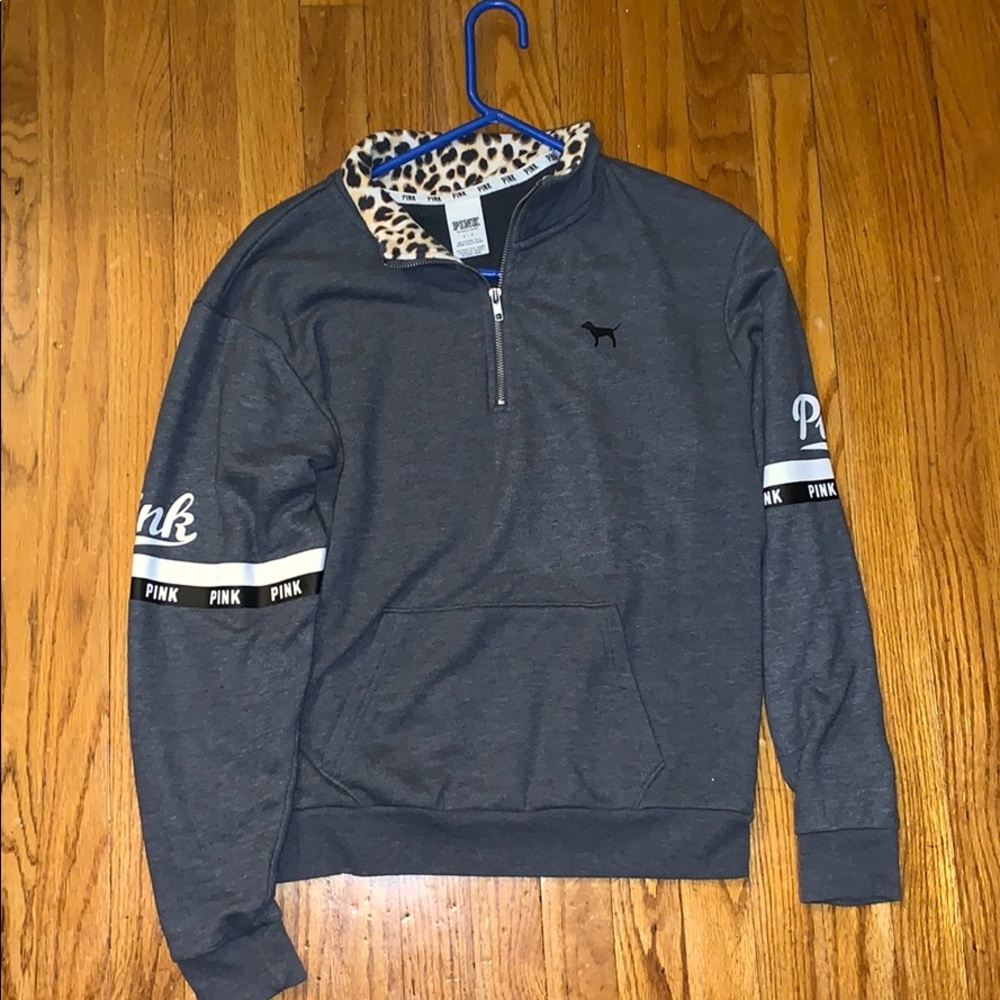 Pink crewneck sweater